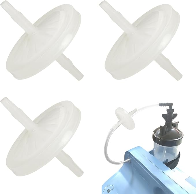 Filtro antibacteriano de microdisco 1/4 concentrador de oxígeno INVACARE