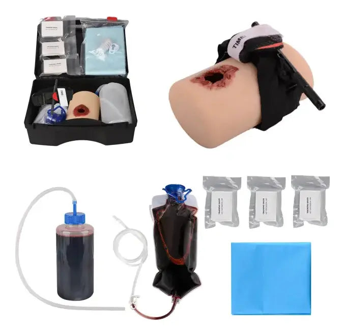 Kit Herida de Bala (Entrenamiento Control Hemorragia)