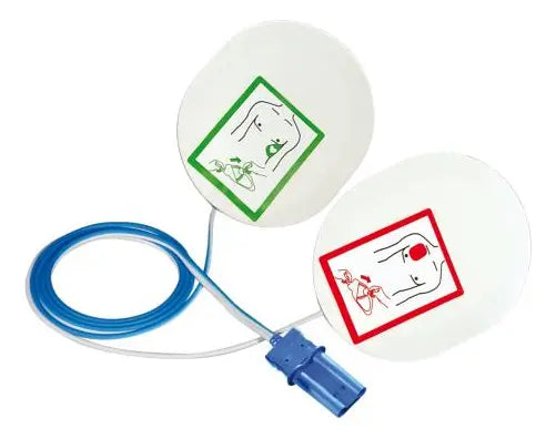 Electrodos de Desfibrilación Pediátricos – Compatible con Schiller FRED Easy