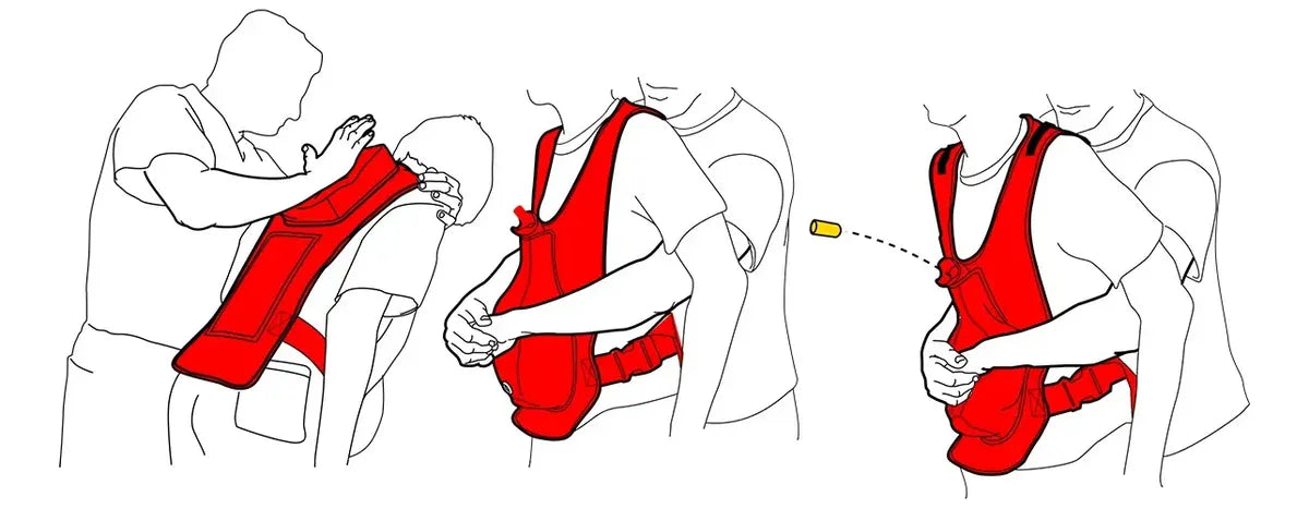 Chaleco de Simulación para Maniobra de Heimlich – Entrenador de Atragantamiento