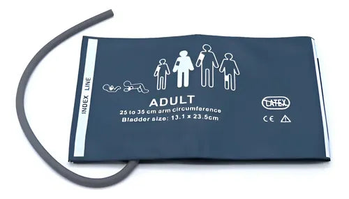 Manguito de Presión Arterial No Invasiva Reutilizable para Adultos (25 - 35 cm)