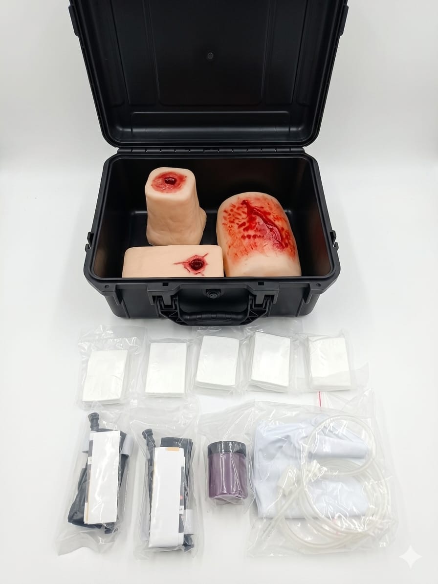 Kit de Entrenamiento en Control de Hemorragias (Trauma)