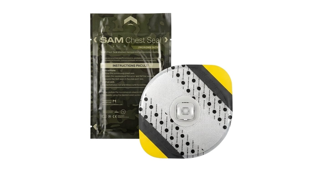 Parche Torácico con Válvula SAM Chest Seal 2.0 (Apósito Oclusivo Táctico)