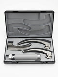 Set de Laringoscopio de Fibra Óptica Riester (Hojas Macintosh) con Estuche