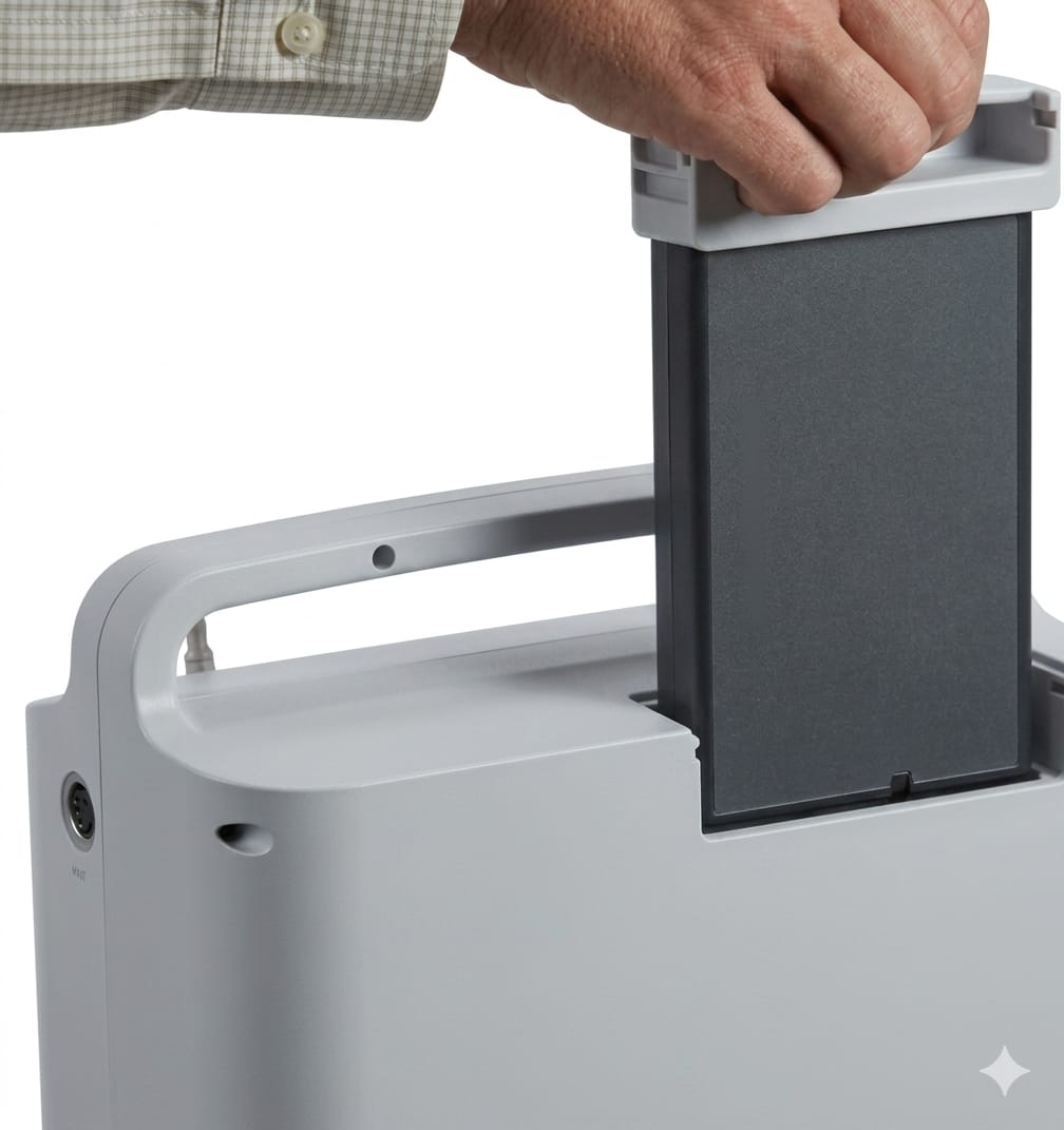 Batería para Concentrador de Oxígeno Portátil Philips Respironics SimplyGo