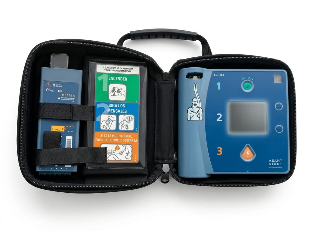 Batería de Litio Original Philips M3863A para Desfibrilador HeartStart FR2