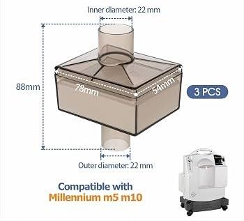 Filtro para Concentrador de Oxígeno Respironics Millennium (5L / 10L)