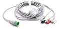 Cable de ECG de 3 Derivaciones para Schiller Defigard – Conexión Clip / AHA