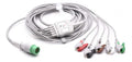 Cable de ECG de 5 Derivaciones para Schiller Defigard – Conexión Clip / AHA