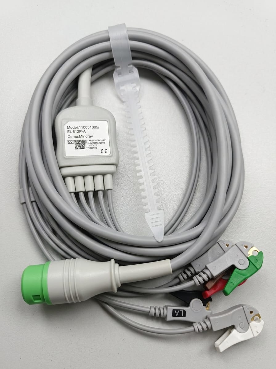 Cable de ECG de 5 Derivaciones para Monitor MindraY, AHA