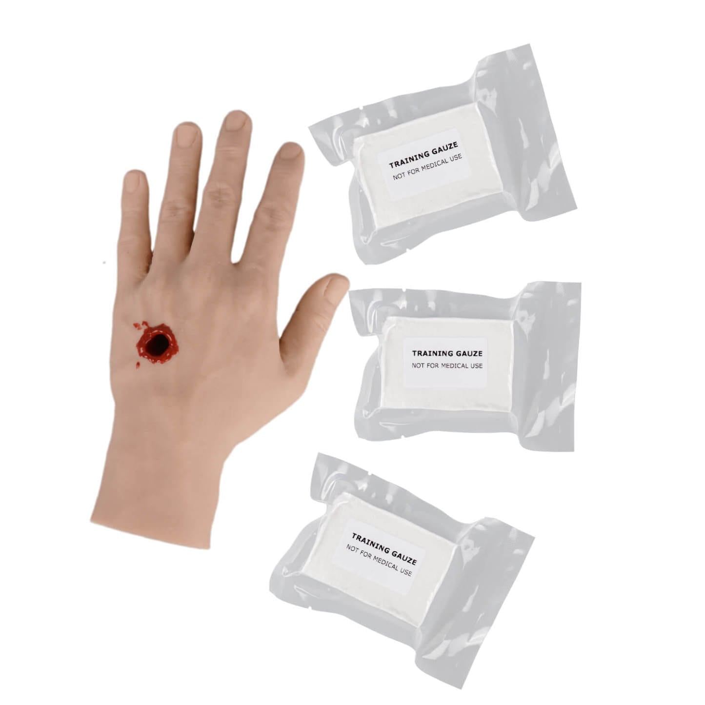 Gasa de Entrenamiento para Control de Hemorragias (No para uso médico)