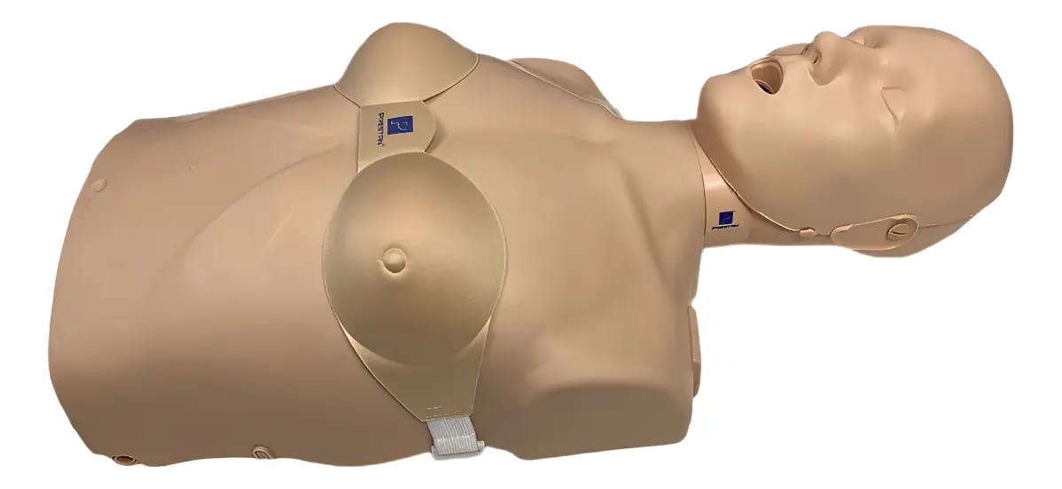 Sujetador Anatómico Femenino para Maniquí de RCP – Accesorio de Simulación