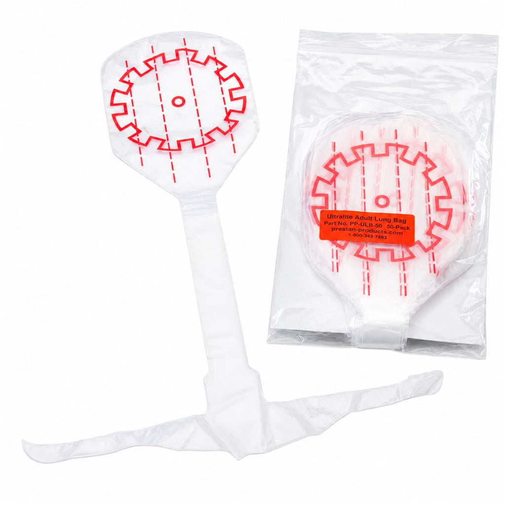 Bolsas de Pulmón con Protector Facial para Maniquí de RCP (Face Shield / Lung Bags)