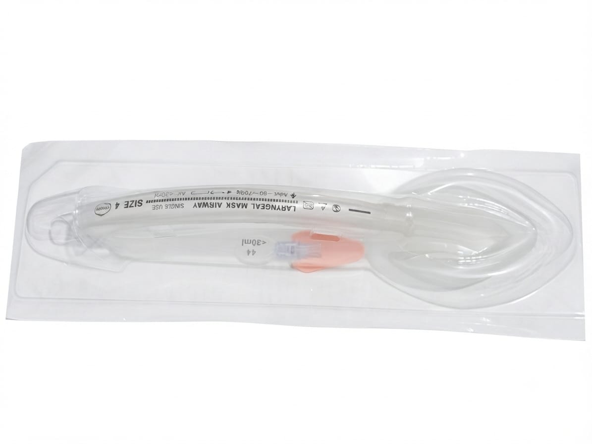 Mascarilla Laríngea de PVC Desechable Estéril (Laryngeal Mask Airway)